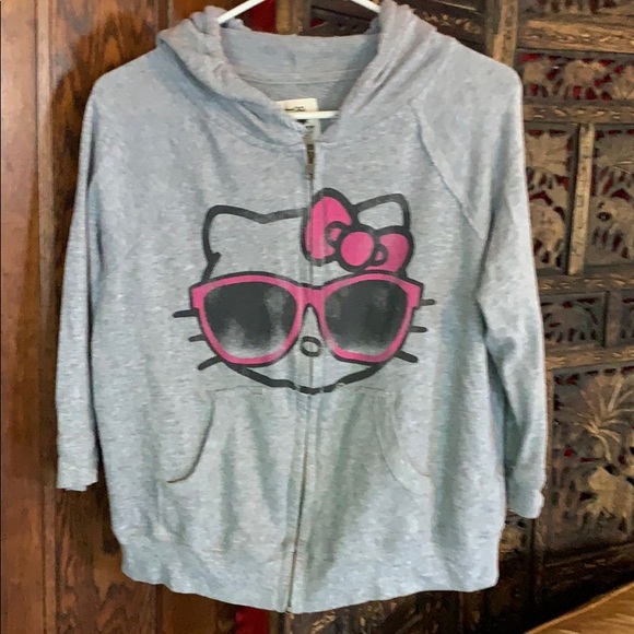 Hello Kitty Jackets & Blazers - LAST DAY 19/25/20 Hello kitty crop hoodie CUTE!